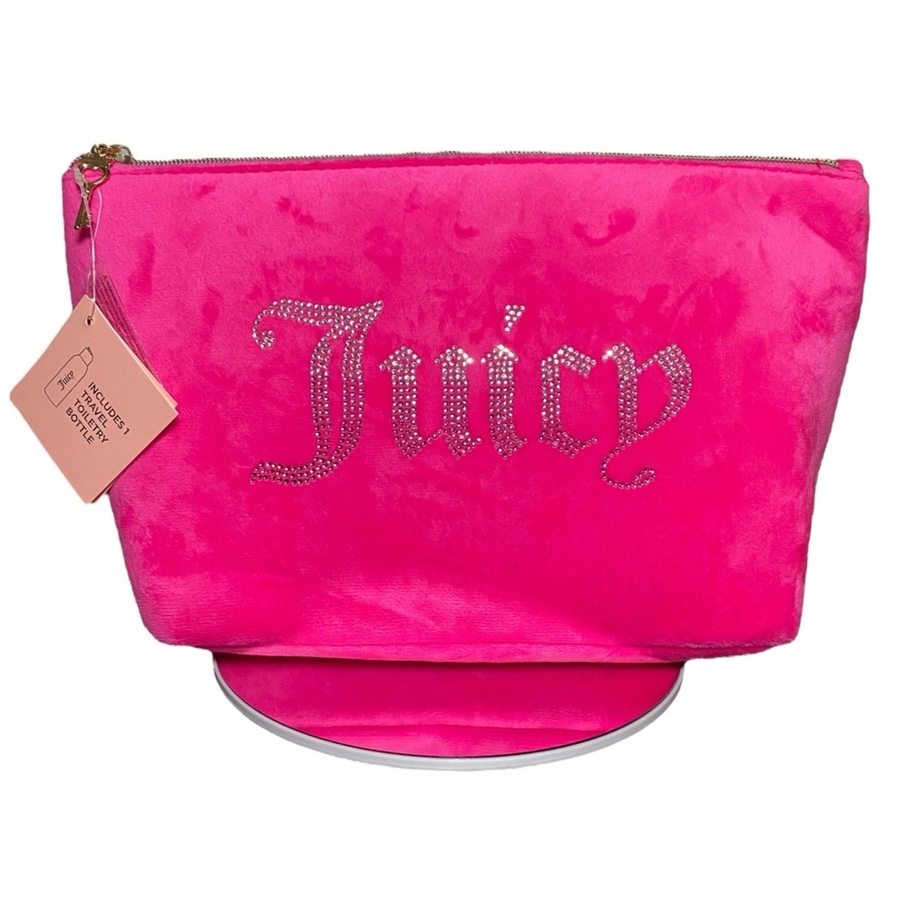 NWT-Juicy Couture-XL Cosmetic Bag (0140)